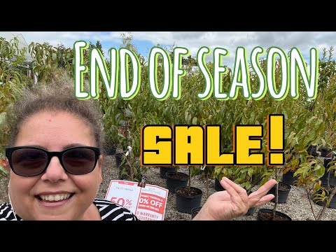 Garden Centre End-of-Season Sale! 