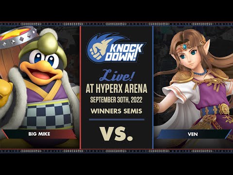 Knockdown! #52 Smash Ultimate: VEN VS BIG MIKE Winners Semis