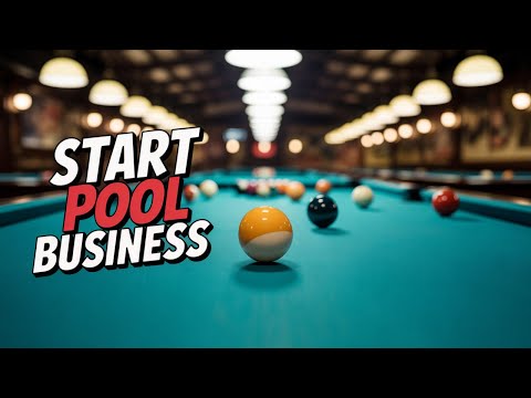 Start a Snooker and Business: Start This for Under £300 - low-cost business idea