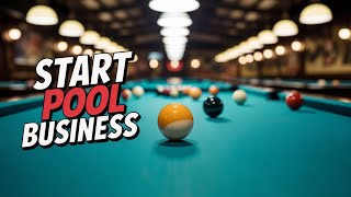 UK Snooker Business: Pricing, Kit & Getting Clients - low-cost business idea
