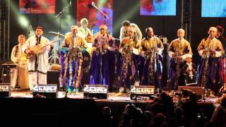 Tony Allen and Maalem Mohamed Koyou at Gnaoua Festival Essaouira 2015