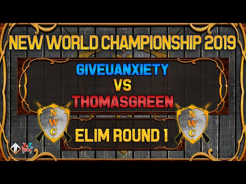 [AoE3] NWC! GiveUAnxiety vs Thomasgreen6 [Elimination Round 1] - New World Championship Qualifiers