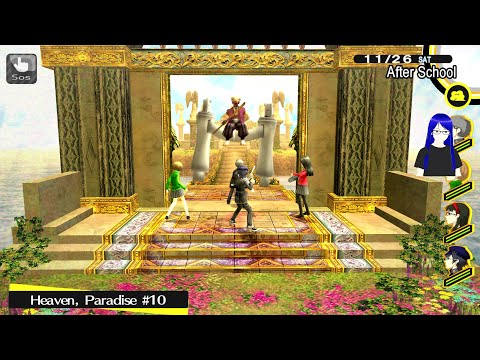First time Playing Persona 4 Golden Pt 35 Nanako dungeon shadow
