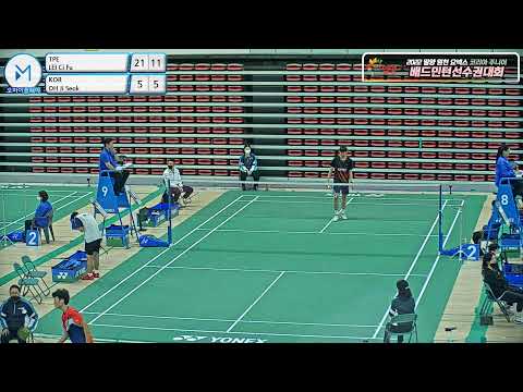 남단 MS- U17 128강 | (TPE) LEI Ci Fu vs (KOR) OH Ji Seok[2022 밀양 원천 요넥스 코리아주니어배드민턴선수권대회]