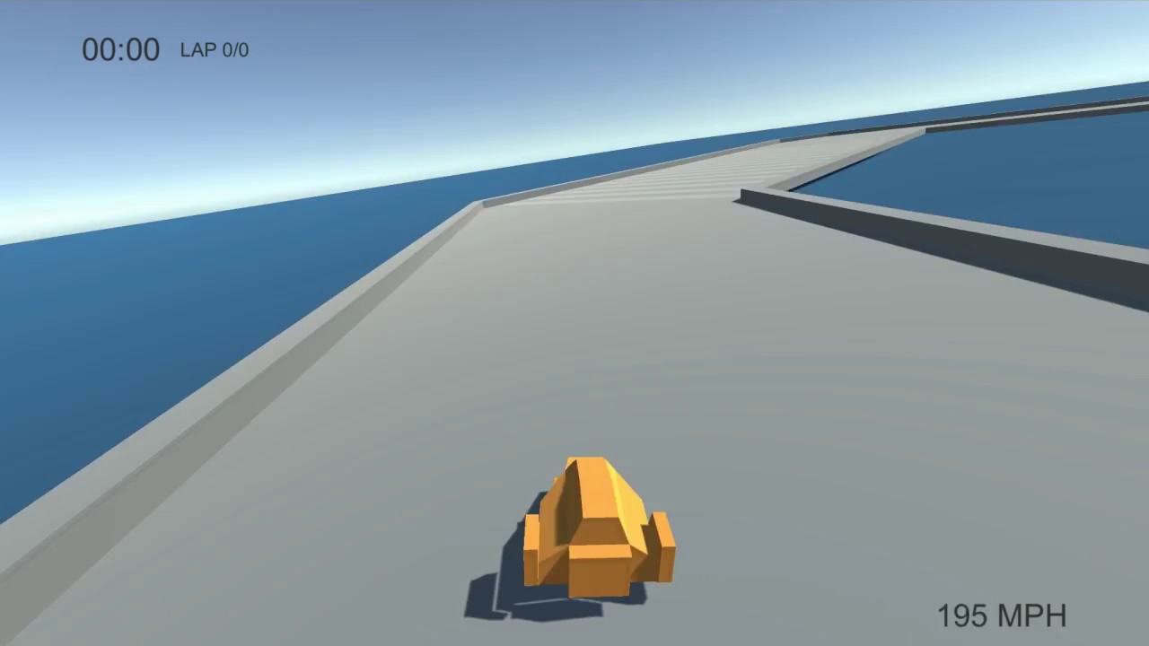 Racing prototype in Unity