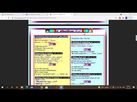 English - prep stage - Situations - Part 1