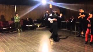 Lezione di musicalità al Giardino del Tango 19/02/2015 con Julio Alvarez e Valentina Bruno