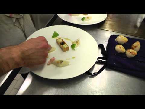 Plating at L'Epuisette in Marseille