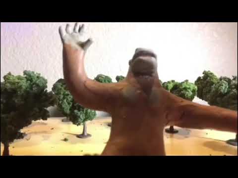 King Kong vs Gorosaurus (claymation recreation)