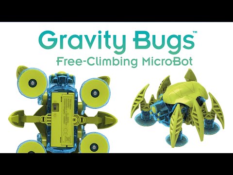Gravity Bugs Free-Climbing MicroBot