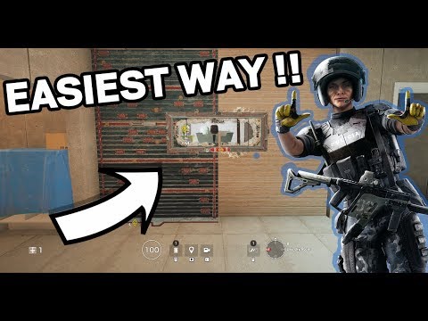 [OBSOLETE] R6S: NEW EASY METHOD FOR THE MIRA HALF WALL TRICK !!