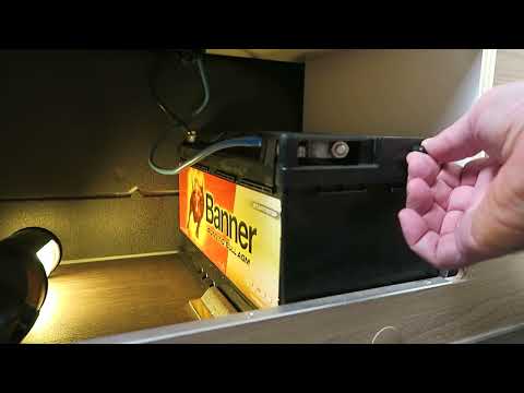 Knaus Box Star 540 - panel van, lithium conversion, same battery dimensions from 95Ah to 270Ah se...