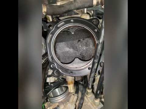 2015 kx450f new head gasket kit new spark plug valve adjustment