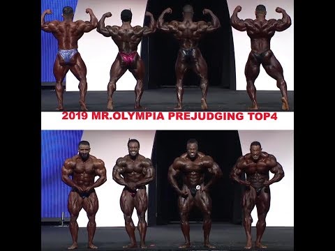 Mr.Olympia 2019 Top 4 in the prejudging