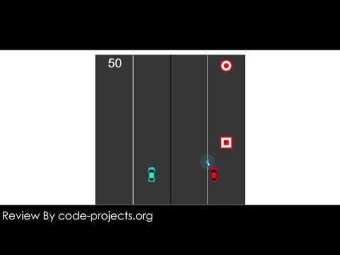 Two Cars Game In Javascript With Source Code Source Code Projects