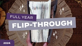 Full Planner Flip-Through ✨ Bullet Journal Style · B6 Papertess Designs Yearly Notebook