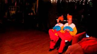 Tweedle Dee & Tweedle Dum @ Alice In Wonderland Show @ Dance Manhattan - Halloween Swing Party 2008