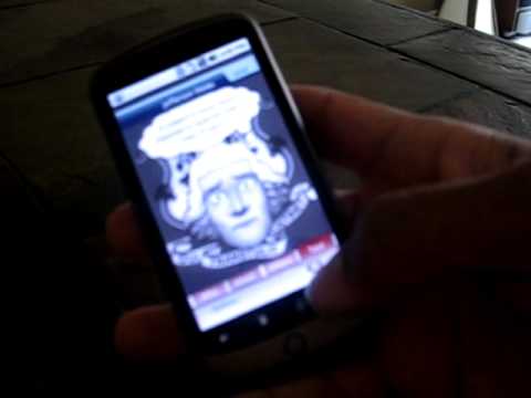 myToons - a Flash CS5 app running on a Nexus One