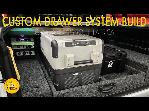 Custom Offroad Drawer System Build for my Ford Ranger Wildtrack