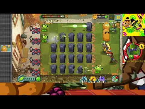 Plants vs zombies 2 Pinata Party 19/11/2017   fall food fight