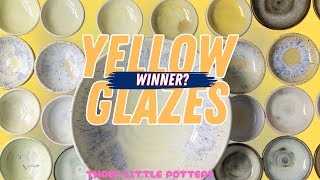 Yellow Glazes: Which should you buy?
