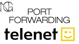 Telenet Port Forwarding