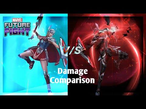 SHARON ROGERS Damage Comparison Between Two Uniforms [ Star Night Armor V/S Dark Star Armor ]