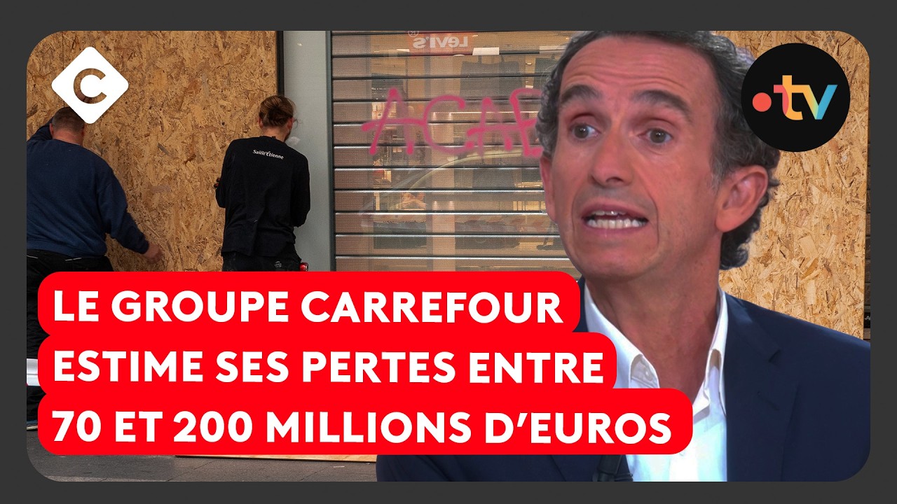 24 octobre : Alexandre Bompard réagit à l'inquiétude des commerçants