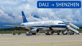 TRIPREPORT | HIGH ALTITUDE AIRPORT | China Southern | A320 | Dali (DLU) - Shenzhen (SZX) | Economy