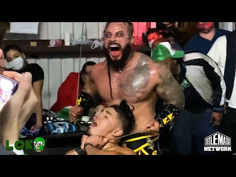 Mecha Wolf 450 vs Gino Medina (Loko Wrestling) Title Match Network