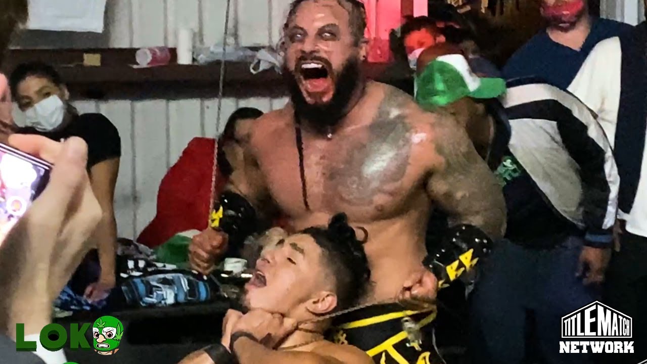 Mecha Wolf 450 vs Gino Medina (Loko Wrestling) Title Match Network