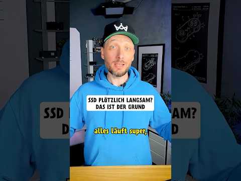Video Thumbnail: Warum deine SSD plötzlich EXTREM langsam wird! 🐌