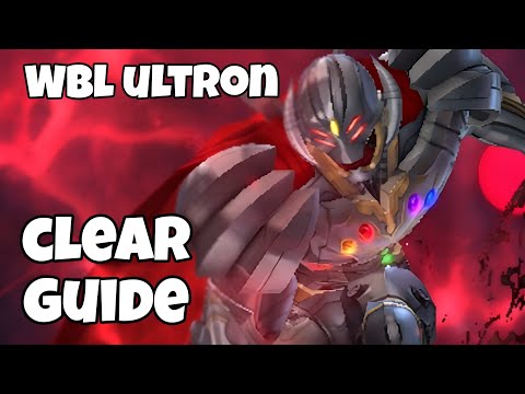 how to clear wbl infinity ultron | wbl infinity ultron clear guide |marvel future fight