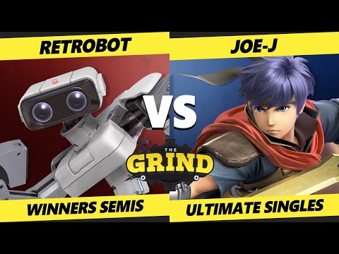The Grind 124 Onine Winners Semis - Joe-J (Ike) Vs. Retrobot (ROB) Smash Ultimate - SSBU