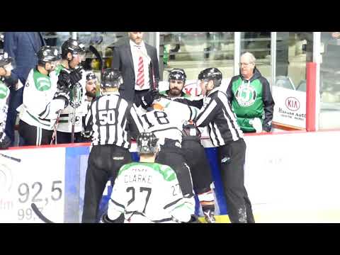 Hockey Fight LNAH  J Malouin vs Dunn 6 dec 2019