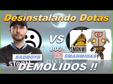 SADBOYS vs 5MANMIDAS | Desinstalando Dotas | Dota Pro Circuit 2021: Season 1 - North America