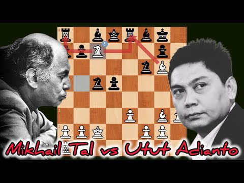 Mikhail Tal vs Utut Adianto | Reykjavik Open 1986
