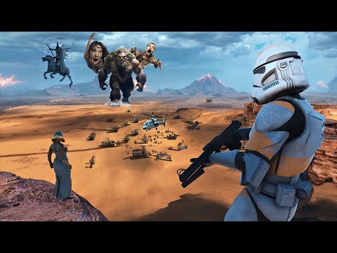 8,000,000 ZOMBIES ARE ATTACKING CLEOPATRA'S CONVOY - Epic Battle Simulator 2 - UEBS 2