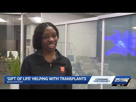 WPBF Spotlights Gift of Life Collection Center and the Stem Cell Donation Process