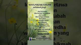 Download lagu Waalaikumussalam dan Selamat Pagi mp3 Download lagu Waalaikumussalam dan Selamat Pagi mp3