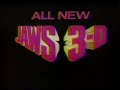 Jaws 3 D AKA Jaws III TV Spot 1 1983