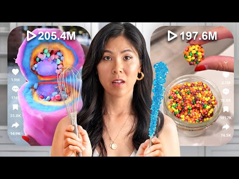 I Tested the MOST VIEWED TikTok CANDY Recipes! 🍬