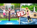 INSANE 2HYPE Pool Mini Hoop Dunk Contest