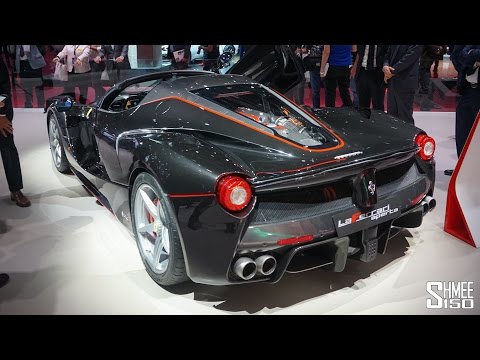 FIRST LOOK: Ferrari LaFerrari Aperta - GTC4lusso T - 70th Anniversary