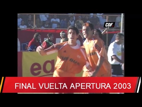 Cobreloa 4-0 Colo Colo final vuelta Apertura 2003
