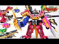 Power Rangers Dino Charge DX Ptera Charge Megazord Kyoryuger DX Puteraiden Oh Wotafa S Review