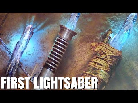 The CREATION of the FIRST Lightsaber In Star Wars