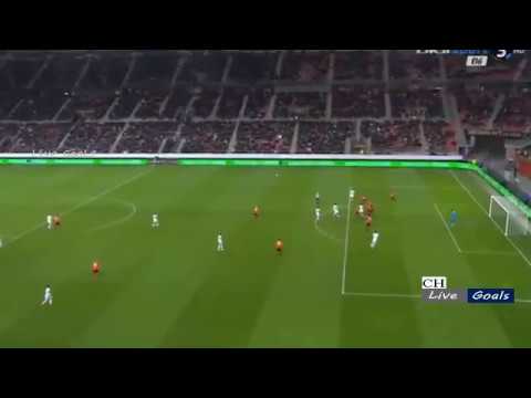 Yaya Sanogo Goal -  Stade Rennais (2-2) Toulouse FC-Coupe de la Ligue(10.01.2018) HD