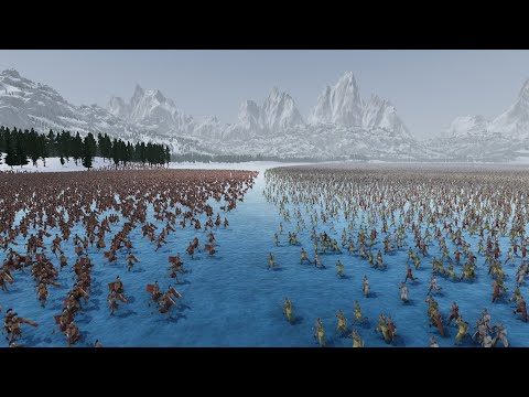 90,000 Roman Generals and Archers vs 2 Million Footmen Ultimate Epic Battle Simulator 2
