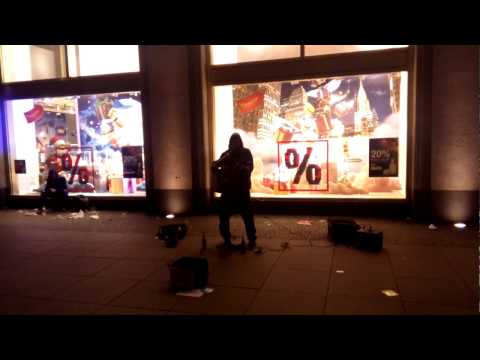 James Shayne - Fast car - Berlin, 01.12.2016 Street music
